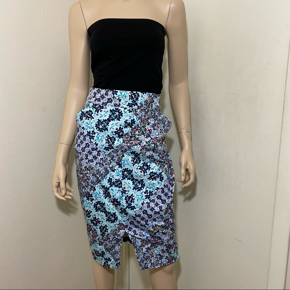 Anthropologie LA VI Sam & Lavi Gardenpatch Skirt